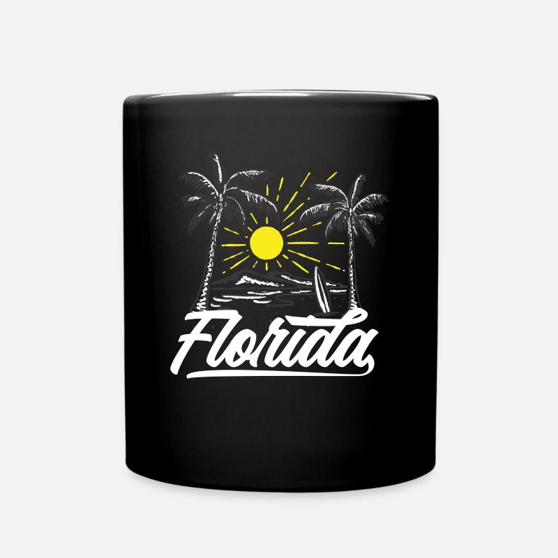 Floride - Mug uni - noir