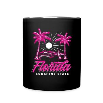 Florida - Full Colour Mug - black - Front