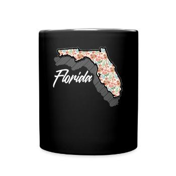 Florida - Full Colour Mug - black - Front