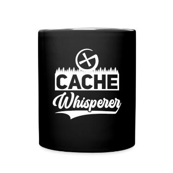 Geocaching Geocacher Cadeau - Mug uni - noir - Devant