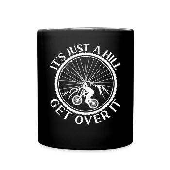 Enduro VTT VTT Équitation - Mug uni - noir - Devant