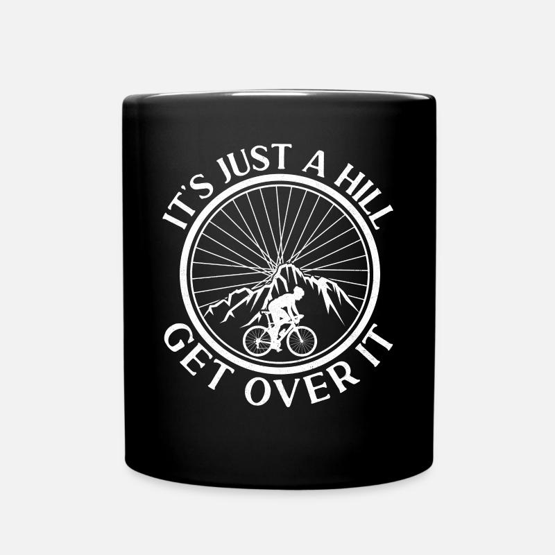 Funny Road Bike Riding Cycling - Tasse einfarbig - Schwarz