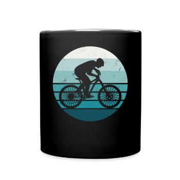 Enduro VTT VTT Équitation - Mug uni - noir - Devant