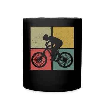 Enduro VTT VTT Équitation - Mug uni - noir - Devant