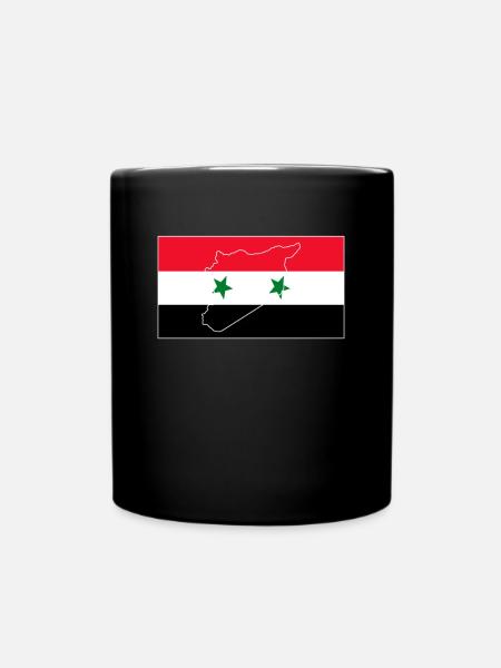 Irak Flagge - Tasse einfarbig - Schwarz