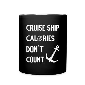 Croisière Croisière Vacances Mer - Mug uni - noir - Devant