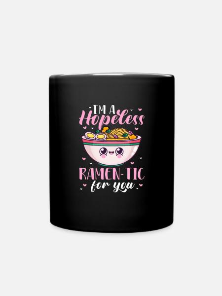 Ramen - Tasse einfarbig - Schwarz