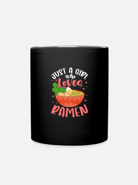 Ramen - Tasse einfarbig - Schwarz