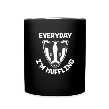Stinktier - Tasse einfarbig - Schwarz - Vorne