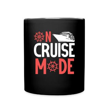 Croisière Croisière Vacances Mer - Mug uni - noir - Devant