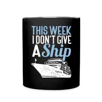 Croisière Croisière Vacances Mer - Mug uni - noir - Devant