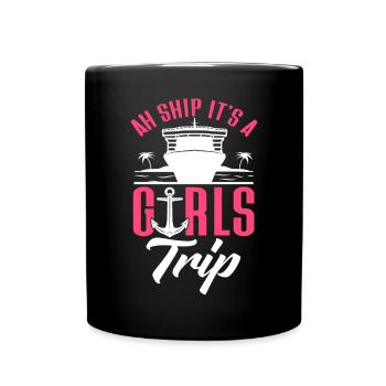 Croisière Croisière Vacances Mer - Mug uni - noir - Devant