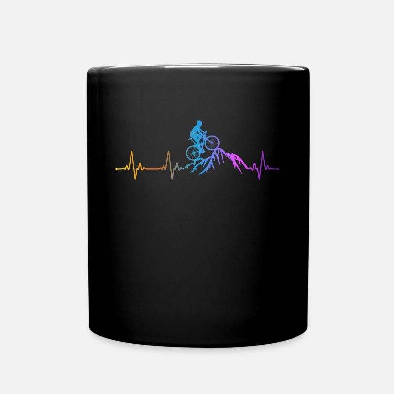 Drôle de vélo de route à vélo - Mug uni - noir