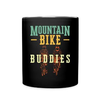 Enduro VTT VTT Équitation - Mug uni - noir - Devant