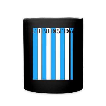 North Sea Norderney - Full Colour Mug - black - Front