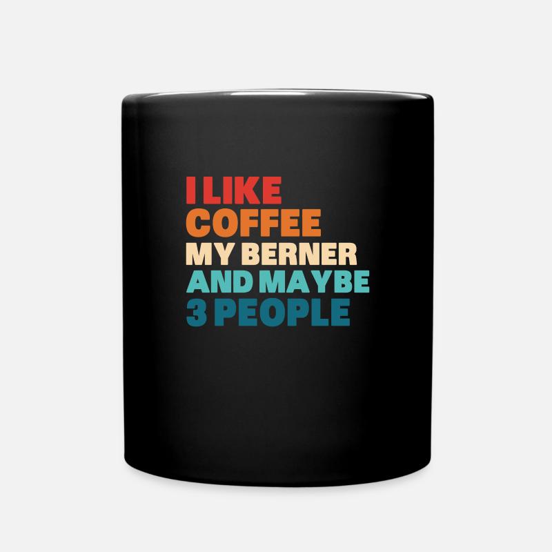 Bouvier bernois - Mug uni - noir