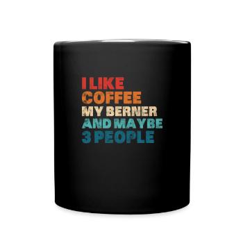 Bernese Mountain Dog Dog Dog Lover Cadeau - Mug uni - noir - Devant