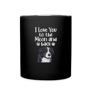 Bernese Mountain Dog Dog Dog Lover Cadeau - Mug uni - noir - Devant