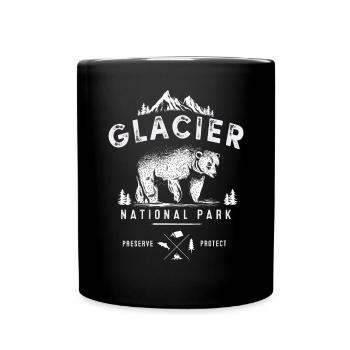 Alaska Tshirt Hommes Femmes Enfants USA Pôle Nord - Mug uni - noir - Devant