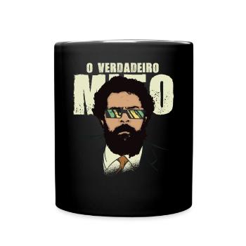 Lula 2022 Verdadeiro Mito - Full Colour Mug - black - Front