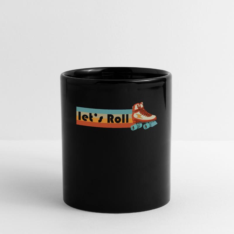Inline Skate Gift Rollerskates Roller 70s Mug uni
