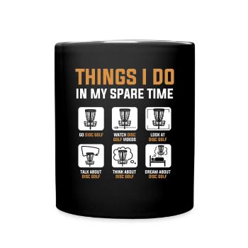 Golfeur Basket Golfeur Passionné de sport - Mug uni - noir - Devant