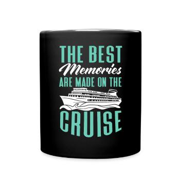 Croisière Croisière Vacances Mer - Mug uni - noir - Devant
