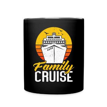 Croisière Croisière Vacances Mer - Mug uni - noir - Devant