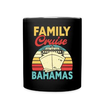 Croisière Croisière Vacances Mer - Mug uni - noir - Devant
