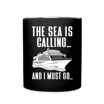 Croisière Croisière Vacances Mer - Mug uni - noir - Devant