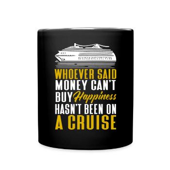 Croisière Croisière Vacances Mer - Mug uni - noir - Devant