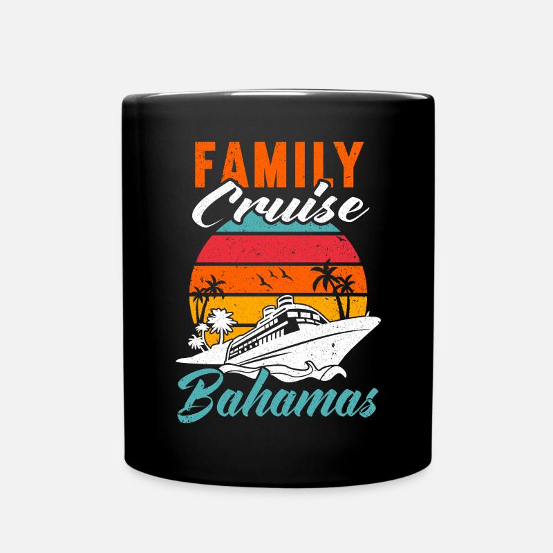 Kreuzfahrt Kreuzfahrtschiff Urlaub Meer - Tasse einfarbig - Schwarz