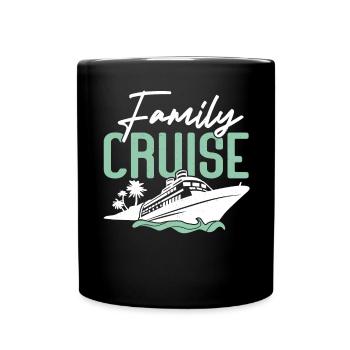 Croisière Croisière Vacances Mer - Mug uni - noir - Devant