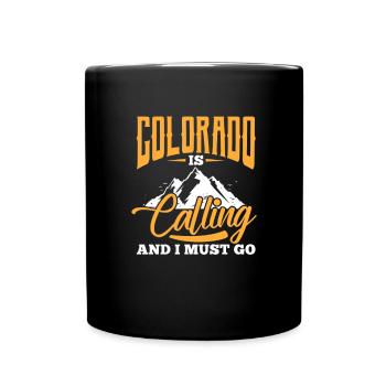 Colorado - Mug uni - noir - Devant