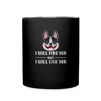 Boston Terrier - Full Colour Mug - black - Front