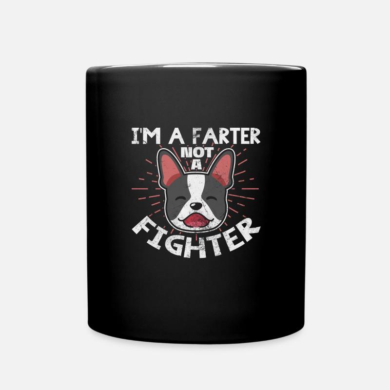 Boston Terrier - Mug uni - noir