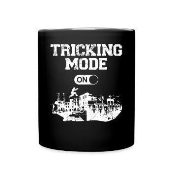 Parkour Free Running Traceur - Full Colour Mug - black - Front