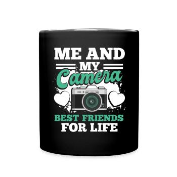 Photographe Photo Cameraman - Mug uni - noir - Devant