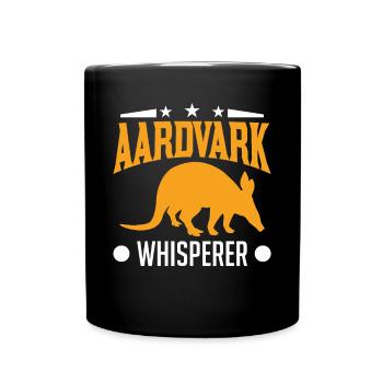 Erdferkel Flüsterer Aardvark Whisperer - Mug uni - noir - Devant
