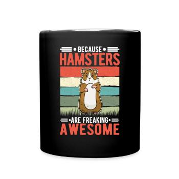 Hamster Cadeau Nain Hamster Golden Hamster - Mug uni - noir - Devant