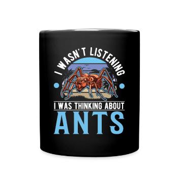 Ants Ant Farm Anthill Fire Ants - Full Colour Mug - black - Front