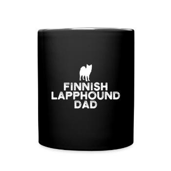 Lapphund finlandais Papa - Mug uni - noir - Devant