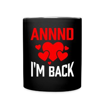 Open Heart Surgery Gift - Full Colour Mug - black - Front