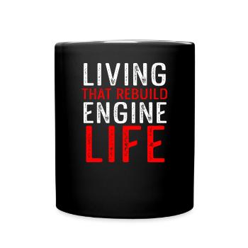 Open Heart Surgery Gift - Full Colour Mug - black - Front