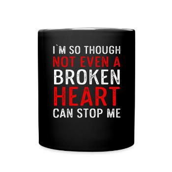 Open Heart Surgery Gift - Full Colour Mug - black - Front