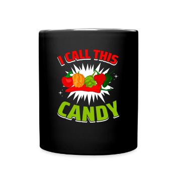 I call these candy habanero chili lovers - Full Colour Mug - black - Front