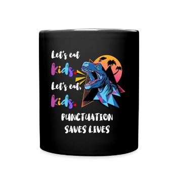 Grammatik Englischlehrer Englisch Sprache Lernen - Tasse einfarbig - Schwarz - Vorne