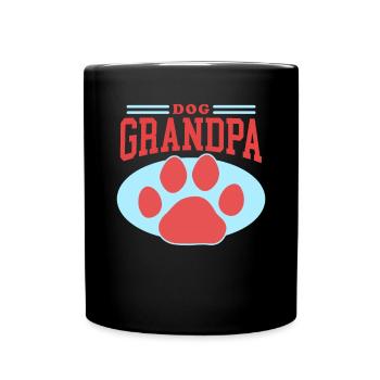 Chiens Grand-père Propriétaire de chien Propriétaire de chien Cadeau - Mug uni - noir - Devant