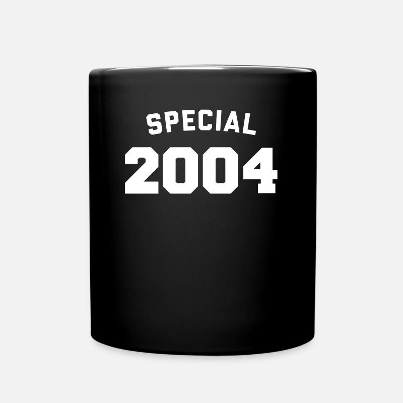 Lustiges Geburtstags-Special 2004 - Tasse einfarbig - Schwarz