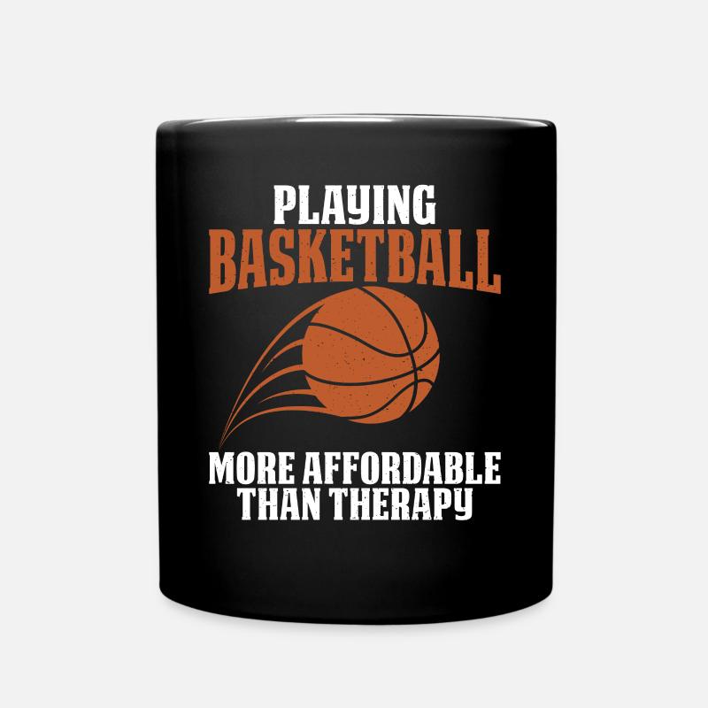 Jouer au basketball, c’est - Mug uni - noir
